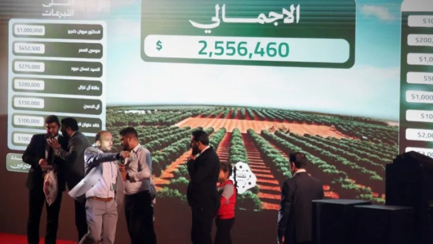 تفتناز تختتم حملتها المجتمعية وتجمع أكثر من 2.7 مليون دولار لإعادة الإعمار