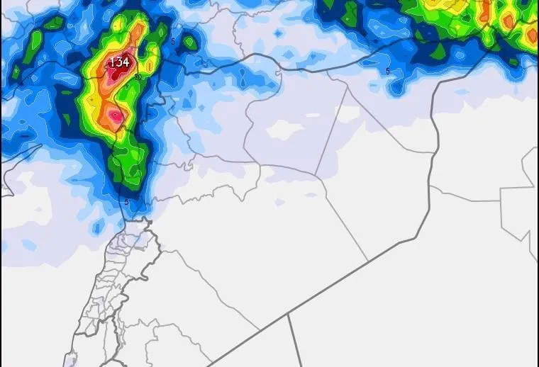 حالة عدم استقرار جوي تضرب سوريا والدفاع المدني يصدر تحذيرات واسعة