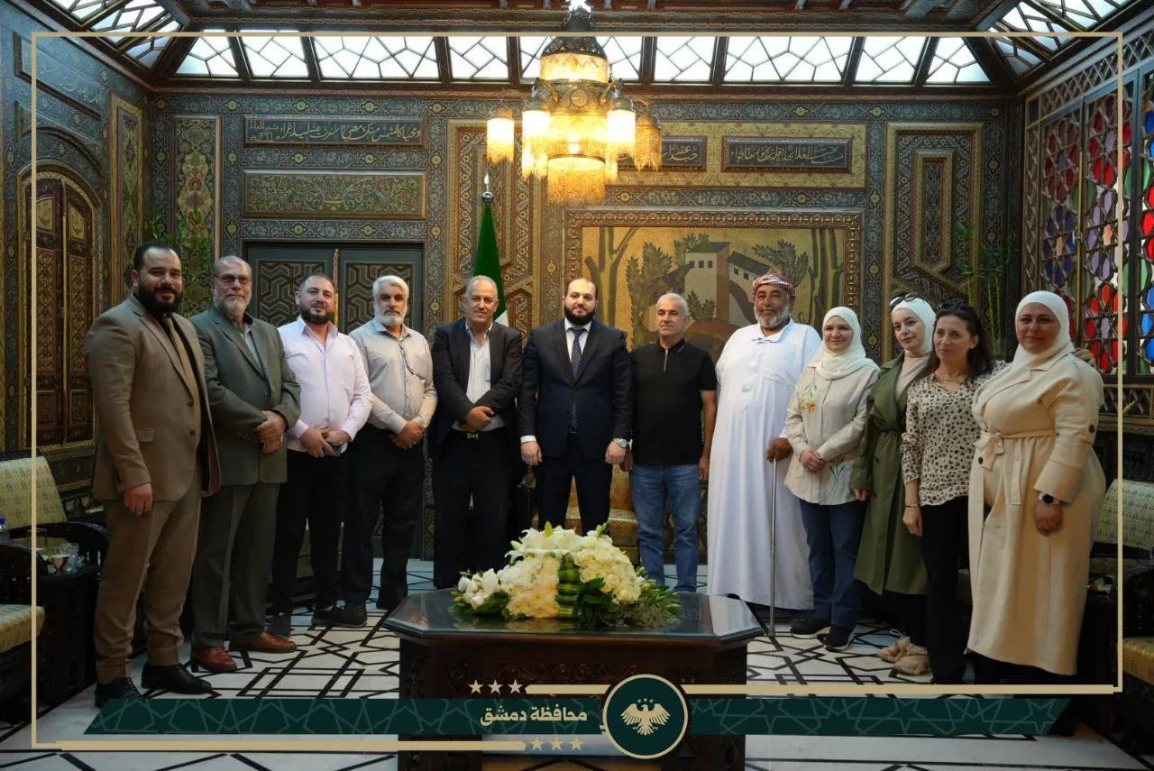 محافظ دمشق: العدالة عنوان الدولة السورية الجديدة.. والمرسوم 66 قيد المراجعة